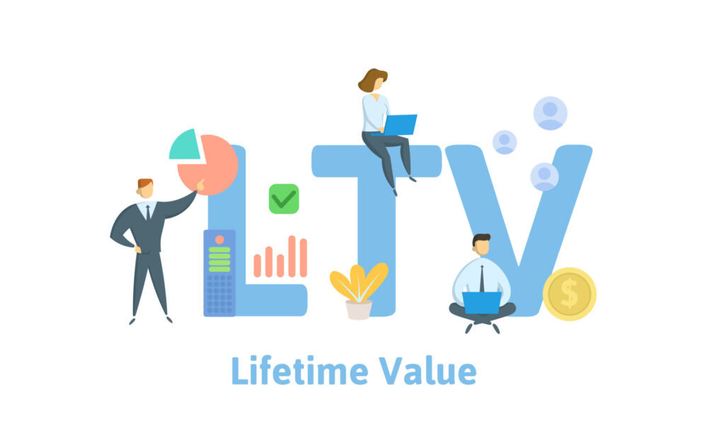 LTV（Life Time Value：ライフタイムバリュー）のイメージ画像
